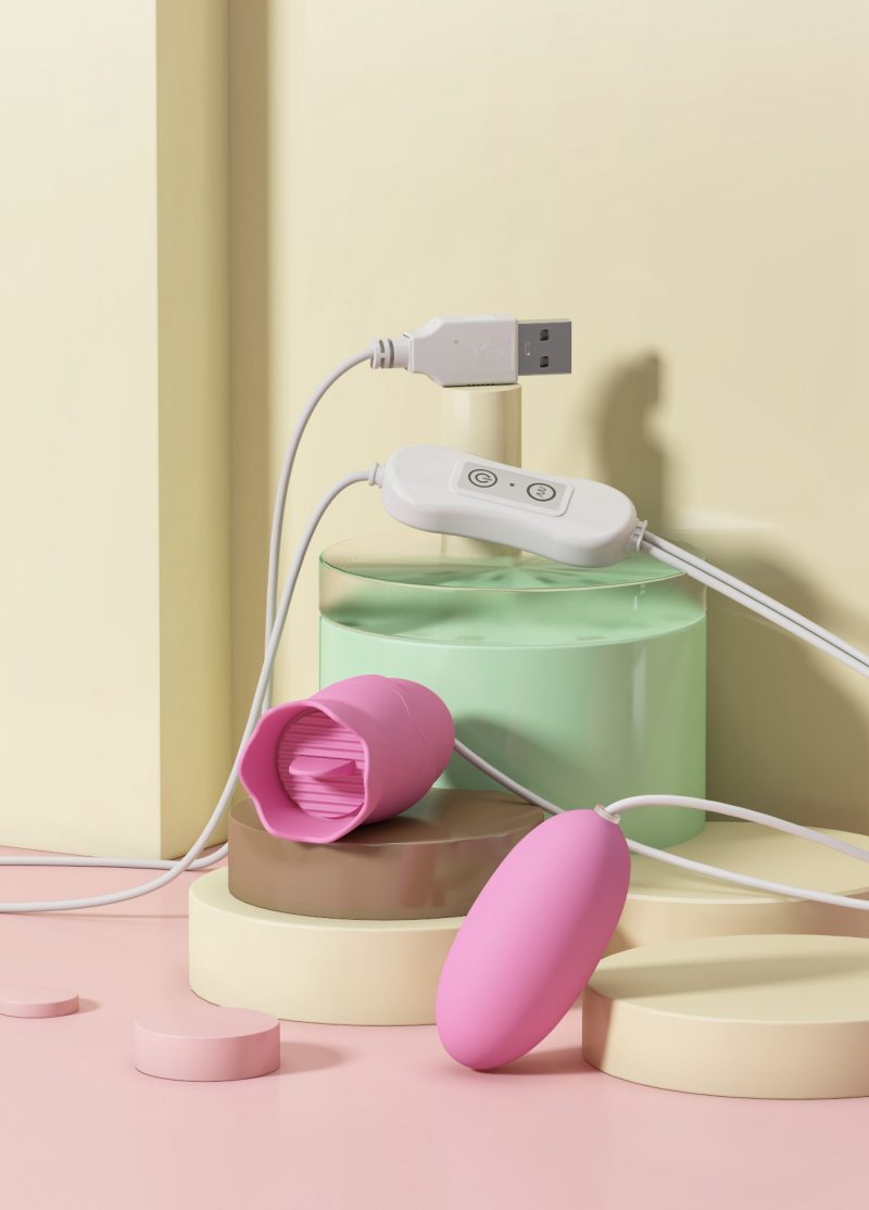 USB tongue licking series