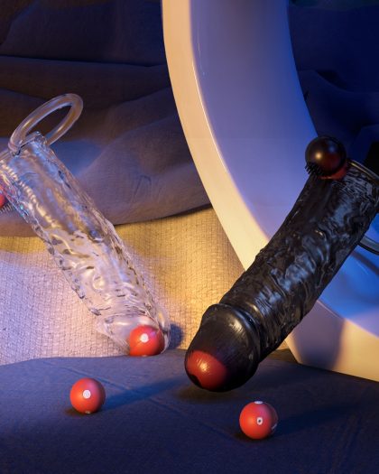 Wireless extended No. 1 dildo set