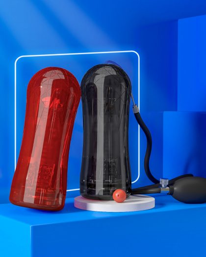 Squeeze Vibration Masturbation Cup