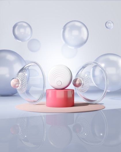 Wireless massager (button battery remote control)