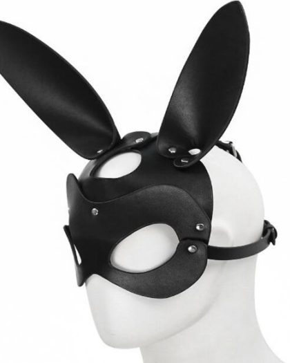 Women Leather Masquerade Party Mask