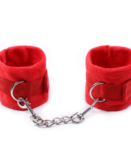 Hand and Foot Buckle Handcuffs Adult Nylon Bed Bondage Sex Toys