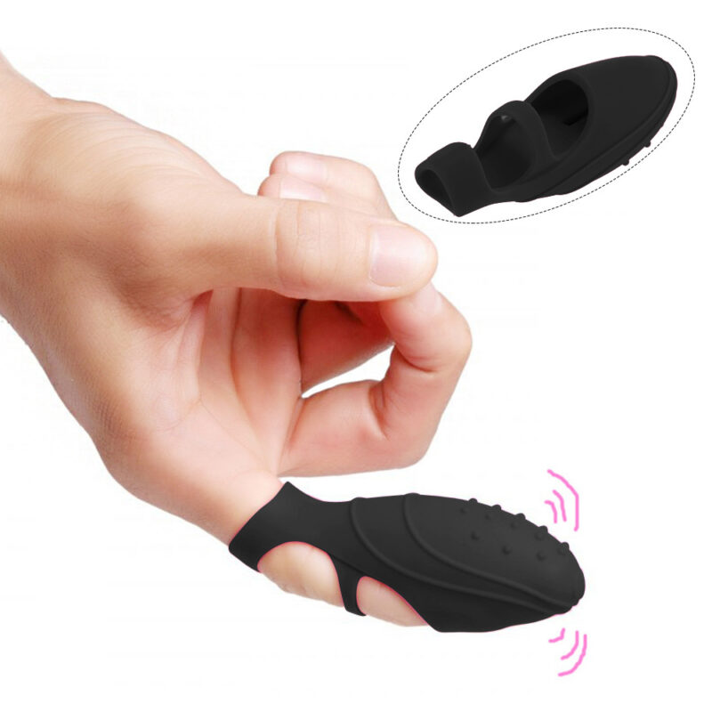 Massage Finger Vibrator G-spot Finger Cot - Image 2