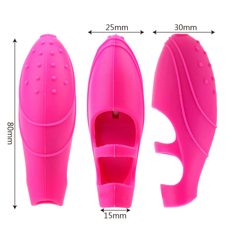 Massage Finger Vibrator G-spot Finger Cot - Image 5